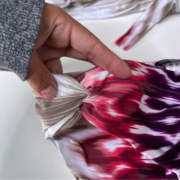 Carmen Marc Valvo Small Large Swim Set 2 Piece Swimwear Bandeau Bikini Bottoms - Picture 10 of 12